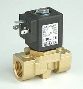 Pilot Operated Solenoid Valve M Jaksa Solenoid Valves Way