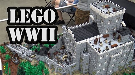 Lego Wwii Itter Castle Battle Brickworld Chicago 2017 Youtube