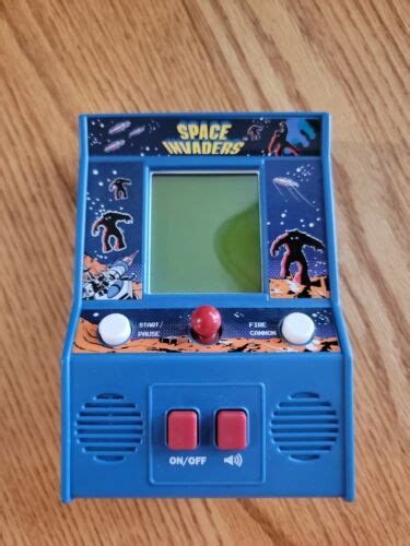 Mini Space Invaders Handheld Arcade Game Taito Corp EBay