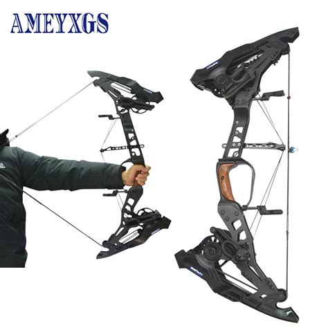 1pc 215 80lbs Archery Steel Ball Dual Purpose Compound Bow Speed 330