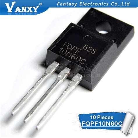 10PCS FQPF10N60C TO 220 10N60C 10N60 TO220 FQPF10N60 New MOS FET