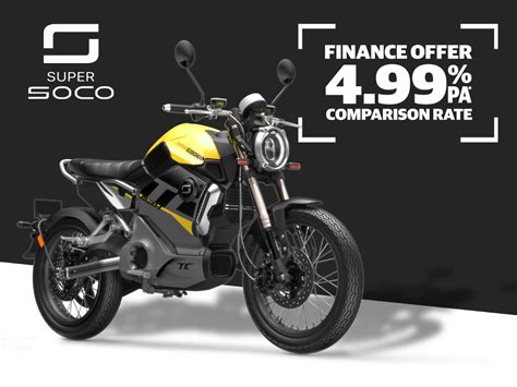 super soco electric finance offer mcnews