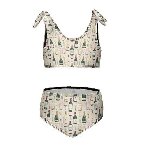 Sommelier Girl S 2 Piece Bikini Set Beach Sport Swimsuit Swimwear 10 12Y150cm Walmart