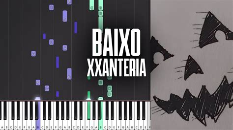 BAIXO Xxanteria Piano Tutorial MIDI YouTube