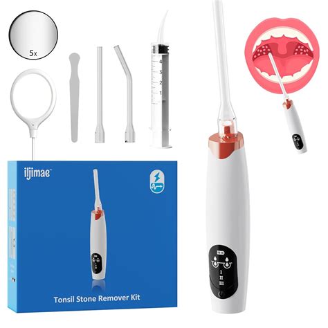 Amazon Sinkawa Electronic Tonsil Stone Removal KitTonsil Stone