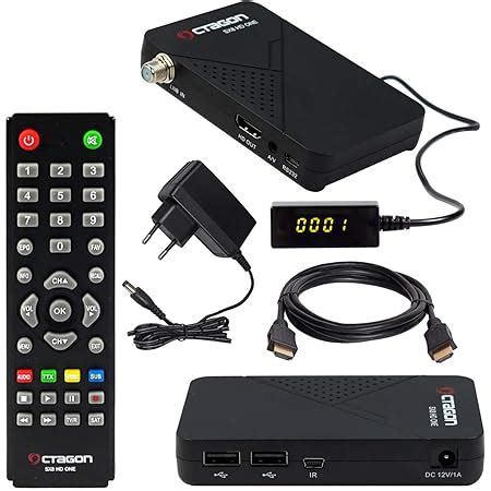 Echosat OM 26100 Mini Sat Receiver DVB S S2 Satelliten Receiver Full