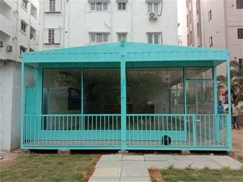 Gi Portable Office Glass Cabin At Rs Sq Ft In Hyderabad Id