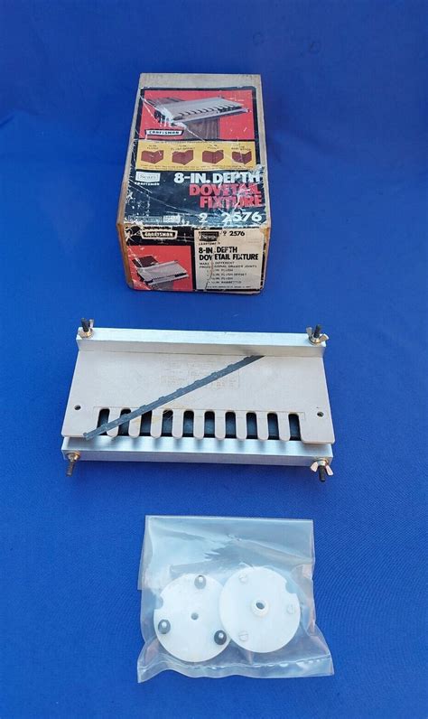 Sears Craftsman 8 Depth Dovetail Fixture 9 2576 Complete W Box