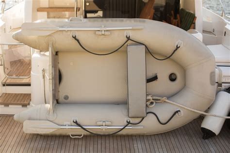 Premium Photo | Rescue inflatable boat yacht