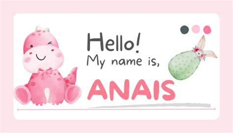 Anais Name Meaning Origin Popularity And Nicknames