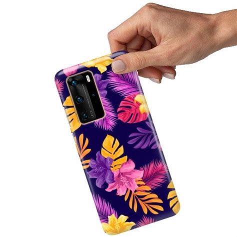 ETUI Do HUAWEI P40 PRO Kwiaty Kolory Kobiece Wzory Funnycase Sklep