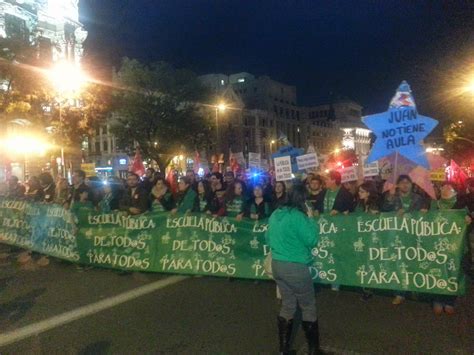 MareaVerde La Manifestación de Marea Verde 20N en imágenes