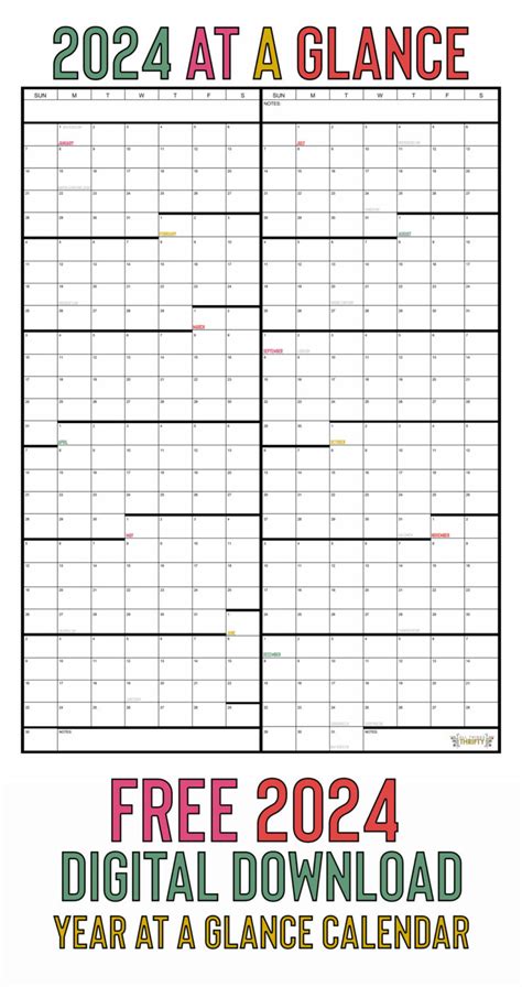 Year To View Calendar Printable Donia Garland