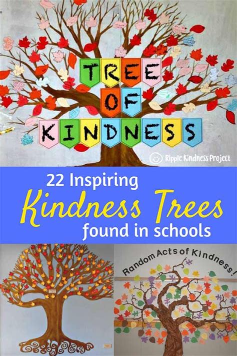 56 Kindness Tree Bulletin Board Ideas For A School Project Kindness