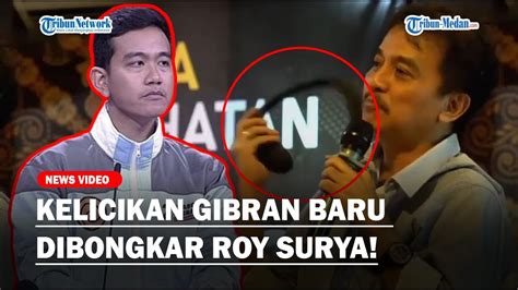 BARU DIUNGKAP Roy Suryo Sebut Gibran Sengaja Pakai Jaket Naruto Saat