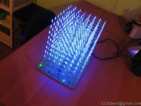 LED Cube 8x8x8 on Atmega16 | Forum for Electronics