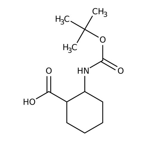 Trans Boc Amino Cyclohexanecarboxylic Acid Thermo Scientific