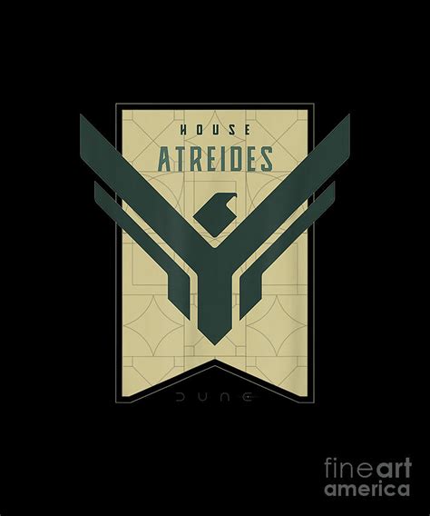 Dune House Atreides Emblem Digital Art by Bui Chinh - Pixels