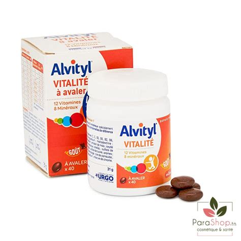 Alvityl Vitalité A Avaler 40 Comprimes