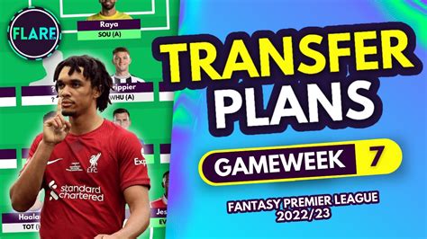 Fpl Gameweek Transfer Plans Time For Toney Fantasy Premier