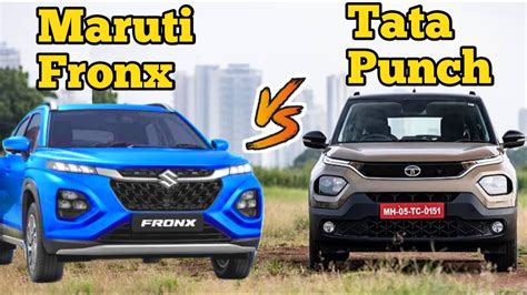 Maruti Fronx Vs Tata Punch Detail Comparision Rahul Auto Vlogs