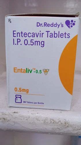 Entaliv Entecavir Mg Tablet At Rs Bottle Entecavir Tablet In