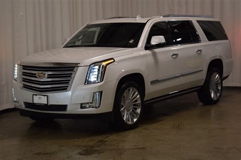 New 2018 Cadillac Escalade Esv Platinum Suv In Fremont 2c18063 Sid