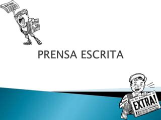 Prensa Escrita PPT