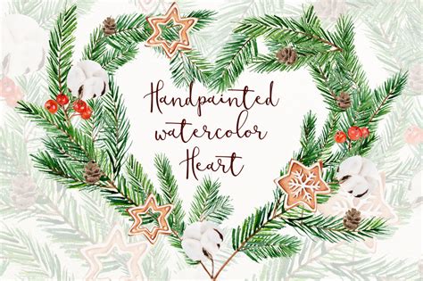 Christmas Heart Clipart