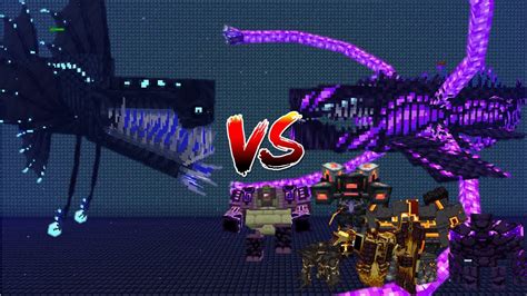 Hullbreaker Alex S Cave Vs L Ender S Cataclysm Bosses Minecraft Mob