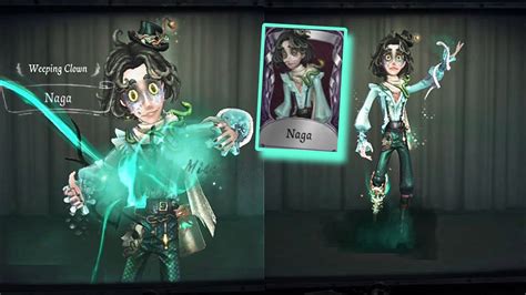 Weeping Clown Gameplay Naga New A Costume Season 32 Essence 2 Identity V Youtube