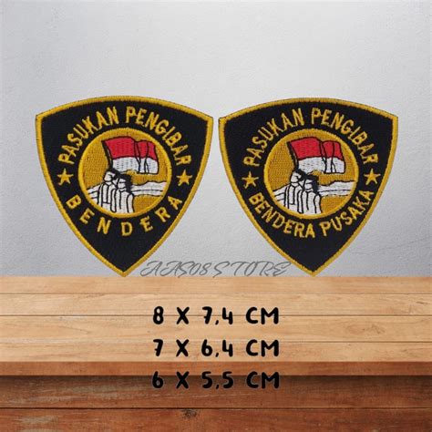 Jual Logo Bordir Paskibra Bendera Pusaka Bedge Emblem Patch Shopee