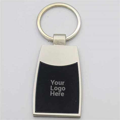 Buy Black Metal Keychain - The Elegance