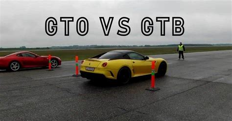 Ferrari 599 Gto Vs 599 Gtb ¿cuáles Son Las Diferencias Y Cuál Deberías