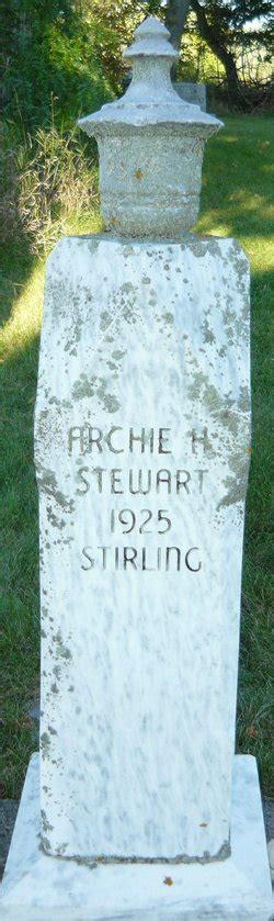 Archibald Henry Archie Stewart 1906 1925 Mémorial Find a Grave