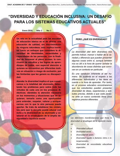 Diversidad Y EducaciÓn Inclusiva Pdf