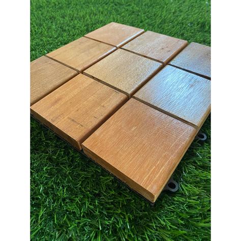 Jual Lantai Kayu Decking Tile Bengkirai Deck Pool Lantai Kolam