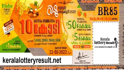 Live Kerala Vishu Bumper Lottery Result 2022 Check Winning Numbers