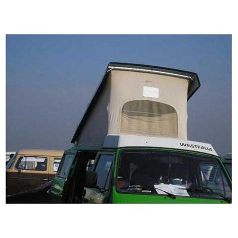 Grey Westfalia Pop Top Roof Canvas For Vw Transporter