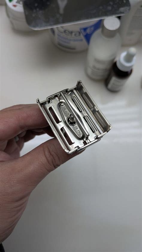 Refurbished Replated Vintage Gillette Fatboy Adjustable Safety Razor E