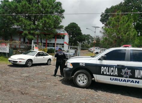 Implementa Uruapan Un Operativo De Seguridad Por El Regreso A Clases