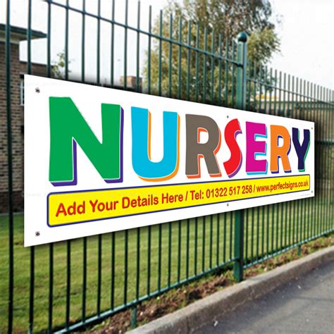 Nursery Pvc Banner