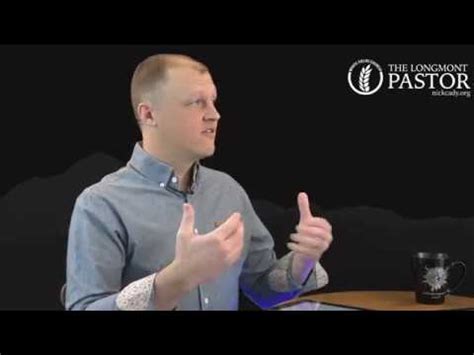 Longmont Pastor Video Blog Episode 2 Calling And Vocation Theology