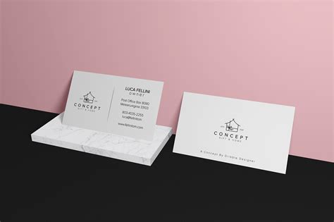 Feminine Business Card Design V2 On Behance