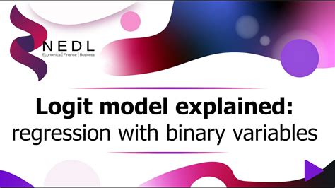 Logit Model Explained Regression With Binary Variables Excel Youtube