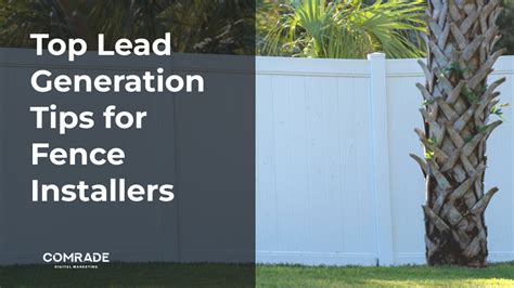 Gatekeepers Of Growth Lead Generation For Fence Installers