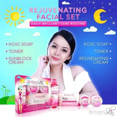 Cod Brilliant Skin Day And Night Rejuvenating Set Lazada Ph