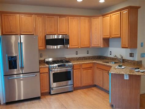 Kitchen Cabinets Oak To Black