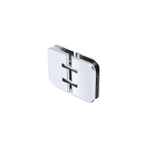 Crl Est180ch Polished Chrome Estate 180 Series 180 Degree Glass To Glass Hinge