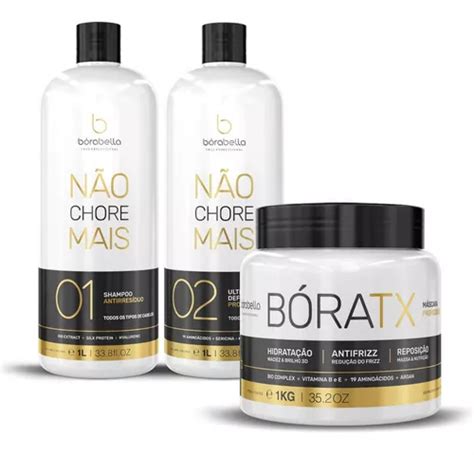 Borabella Nao Chore Mais Sem Formol Progressiva Btox 1kg Frete Grátis